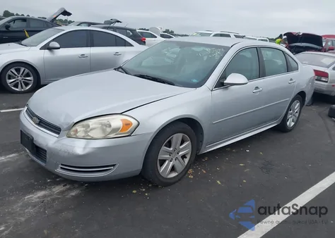 2010 Chevrolet Impala Ls z USA, uszkodzony, nr VIN 2G1WA5EK7A1262529